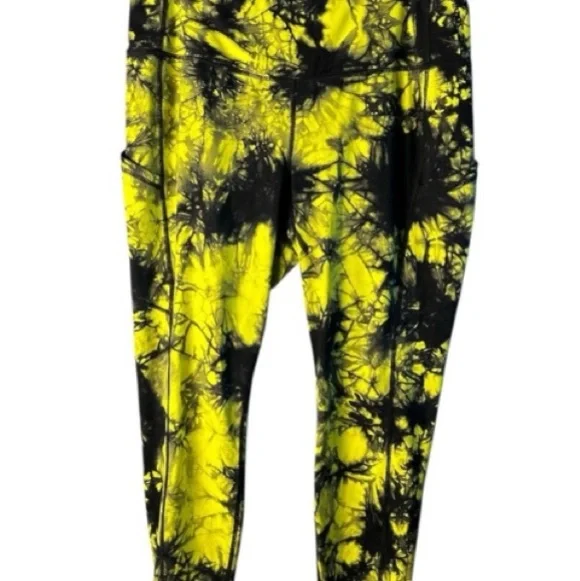 Torrid Neon Green & Black 3X Active Leggings & Sweatshirt - Picture 4 of 7